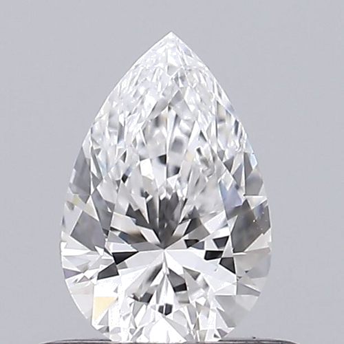 0.4 carat E-SI1 Natūralus Pear Deimantas (1)