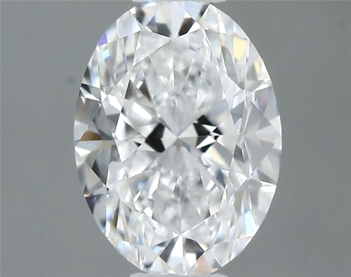 0.4 carat D-VVS1 Natūralus Oval Deimantas (1)