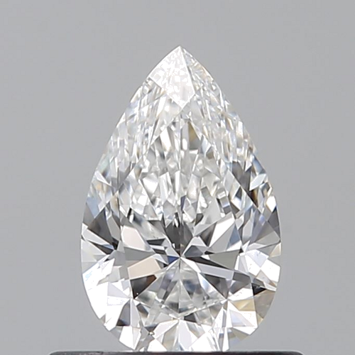 0.52 carat E-VS2 Natūralus Pear Deimantas (1)