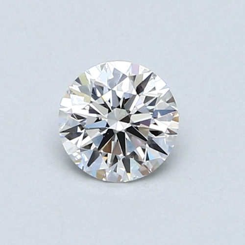 0.53 carat D-VS2 Excellent cut Natūralus Round Deimantas (1)