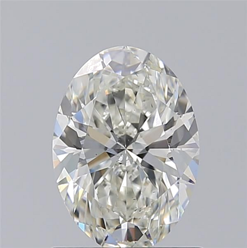 1.02 carat I-SI1 Natūralus Oval Deimantas (1)