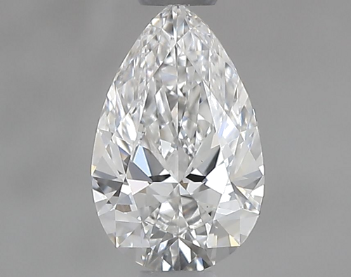 0.5 carat F-VS1 Natūralus Pear Deimantas (1)