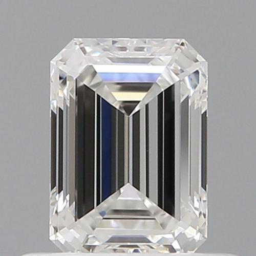 0.51 carat F-VVS1 Natūralus Emerald Deimantas (1)