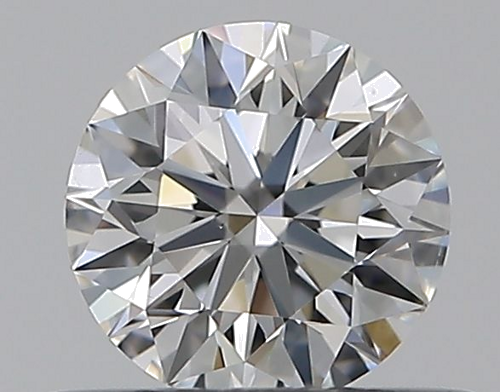 0.4 carat F-SI2 Excellent cut Natūralus Round Deimantas (1)
