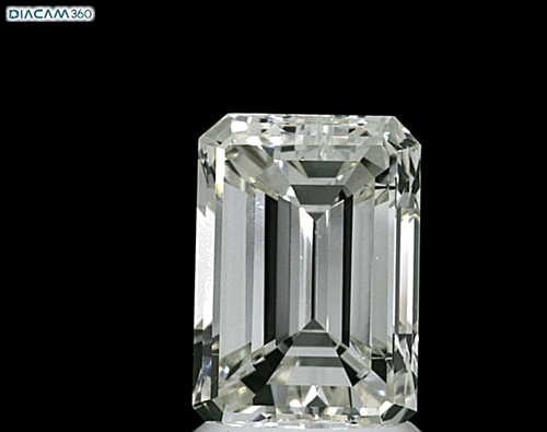 2.5 carat K-VVS2 Natūralus Emerald Deimantas (1)