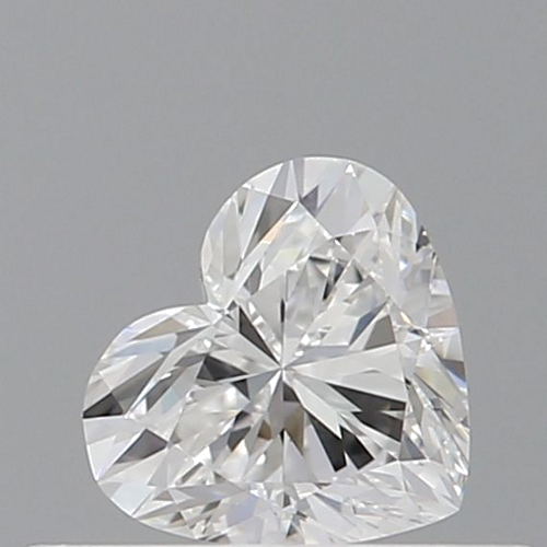 0.35 carat D-VVS2 Natūralus Heart Deimantas (1)