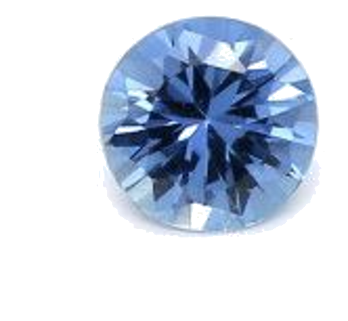 0.16 carat BLUE BRILLIANT cut Round Safyras (1)