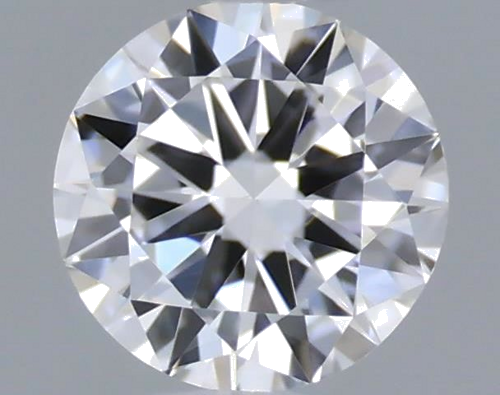 0.18 carat F-VVS2 GD cut Natūralus Round Deimantas (1)
