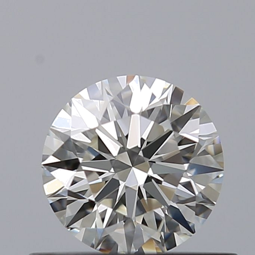 0.51 carat H-VVS2 Excellent cut Natūralus Round Deimantas (1)