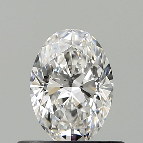 0.51 carat D-SI1 Natūralus Oval Deimantas (1)