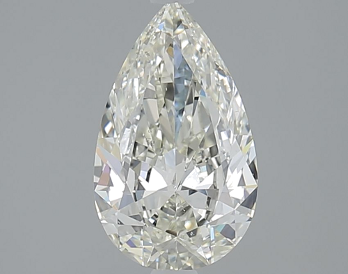 1.51 carat K-SI1 Natūralus Pear Deimantas (1)