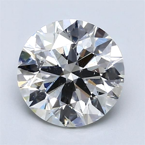 2.03 carat I-SI2 Excellent cut Natūralus Round Deimantas (1)