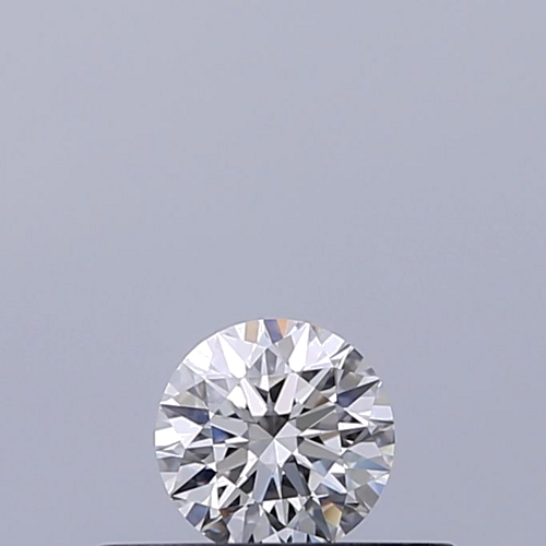 0.21 carat F-VVS1 Excellent cut Natūralus Round Deimantas (1)