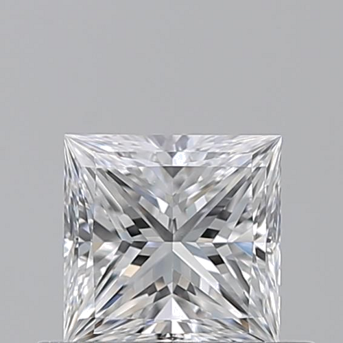 0.53 carat D-VS2 Natūralus Princess Deimantas (1)