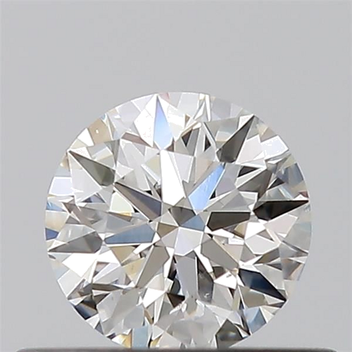 0.43 carat I-SI1 Excellent cut Natūralus Round Deimantas (1)