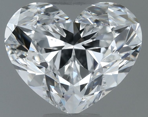 0.9 carat E-VS1 Natūralus Heart Deimantas (1)
