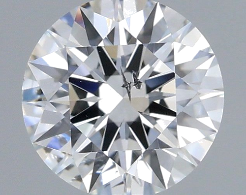 0.53 carat E-SI2 Excellent cut Natūralus Round Deimantas (1)
