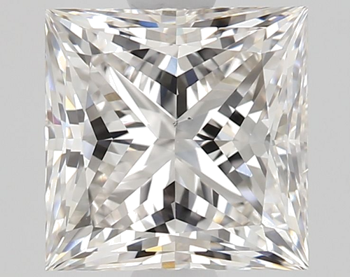 1.63 carat I-VS2 Natūralus Princess Deimantas (1)