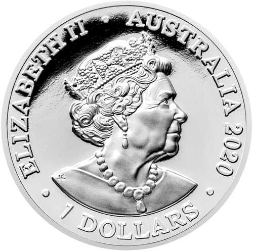 1 oz Делфин 2020 Австралия сребърна монета (2)