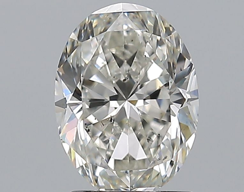 2.0 carat H-SI1 Natūralus Oval Deimantas (1)