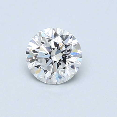 0.5 carat D-VVS2 GD cut Natūralus Round Deimantas (1)
