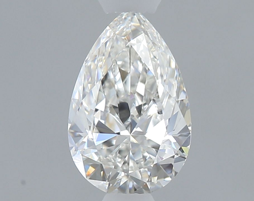 0.5 carat H-VVS2 Natūralus Pear Deimantas (1)