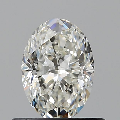 0.53 carat I-SI1 Natūralus Oval Deimantas (1)