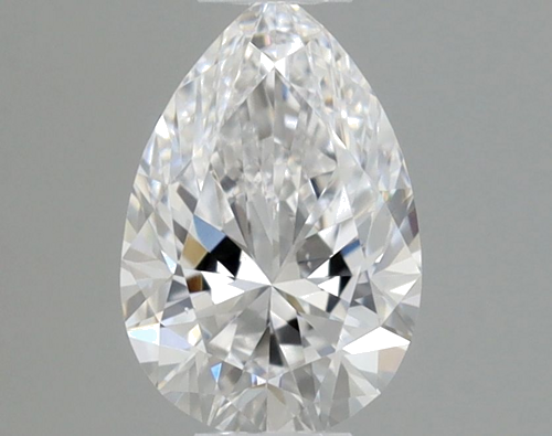 0.3 carat D-VS2 Natūralus Pear Deimantas (1)