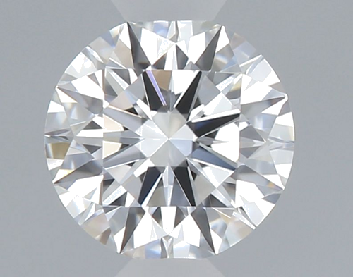 0.43 carat F-VVS2 Excellent cut Natūralus Round Deimantas (1)
