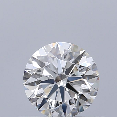 0.5 carat H-VVS2 Excellent cut Natūralus Round Deimantas (1)