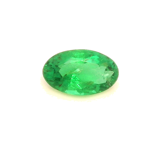 0.24 carat GREEN Oval Smaragdas (1)