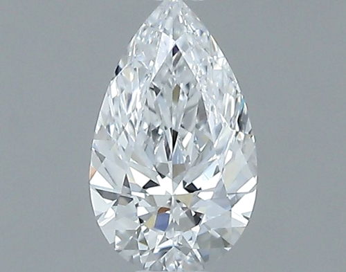 0.4 carat D-VS1 Natūralus Pear Deimantas (1)