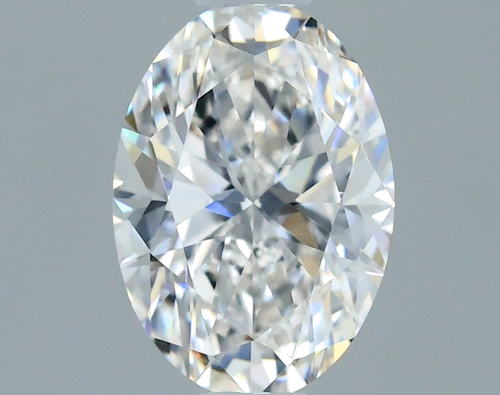 0.51 carat F-VVS2 Natūralus Oval Deimantas (1)