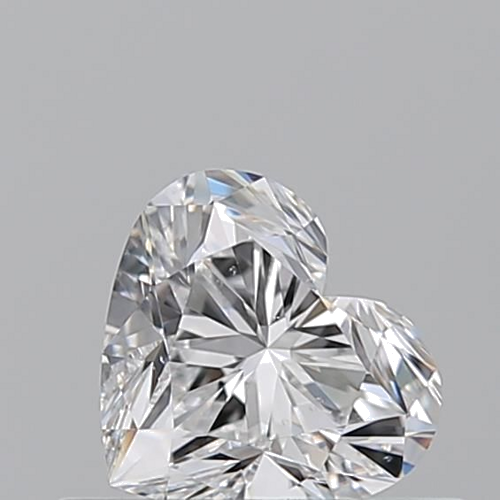 0.5 carat D-SI1 Natūralus Heart Deimantas (1)