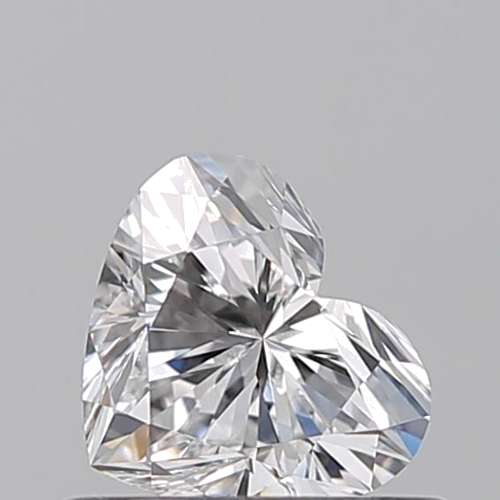 0.52 carat D-VS1 Natūralus Heart Deimantas (1)