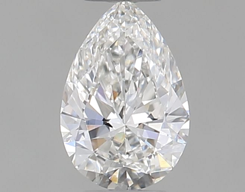 0.27 carat F-VS1 Natūralus Pear Deimantas (1)