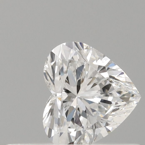 0.31 carat D-IF Natūralus Heart Deimantas (1)