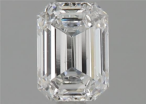 1.0 carat E-SI2 Natūralus Emerald Deimantas (1)