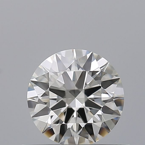 0.52 carat H-VVS1 Excellent cut Natūralus Round Deimantas (1)