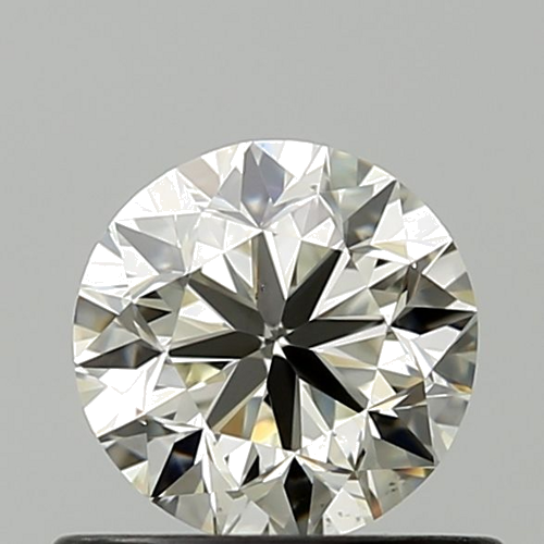 0.61 carat K-VS2 Very Good cut Natūralus Round Deimantas (1)