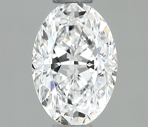 0.35 carat D-VVS2 Natūralus Oval Deimantas (1)