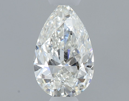 0.4 carat H-SI1 Natūralus Pear Deimantas (1)