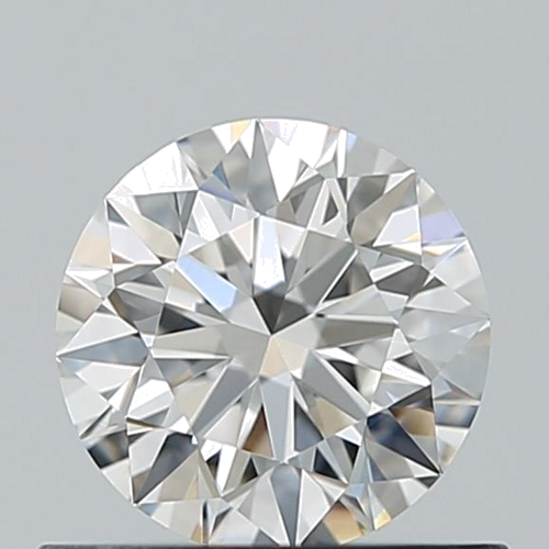 0.61 carat F-VVS1 Excellent cut Natūralus Round Deimantas (1)