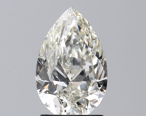 2.0 carat J-SI1 Natūralus Pear Deimantas (1)