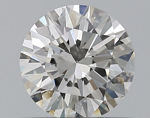 0.59 carat G-SI1 Excellent cut Natūralus Round Deimantas (1)