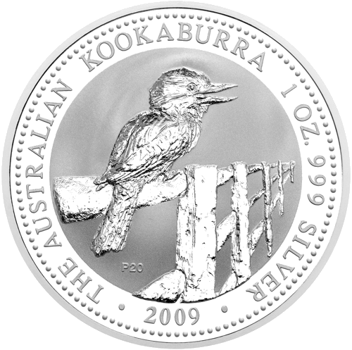 2009 Kookaburra Australia 1 oz Silver Coin (1)