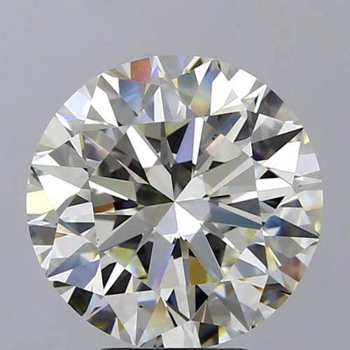 5.01 carat J-VS2 Excellent cut Natūralus Round Deimantas (1)