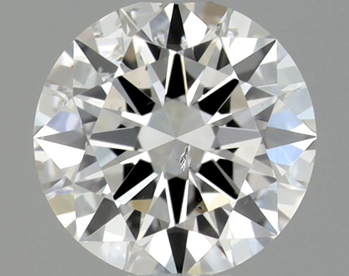 0.46 carat F-SI2 Excellent cut Natūralus Round Deimantas (1)