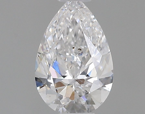 0.5 carat D-SI2 Natūralus Pear Deimantas (1)