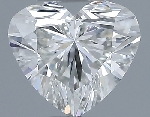 0.55 carat I-VS1 Natūralus Heart Deimantas (1)